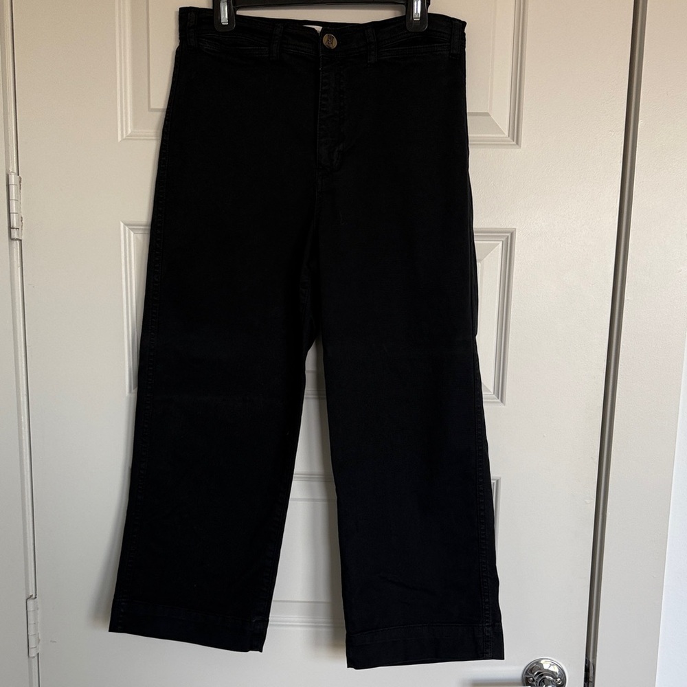Marine Layer Black Ankle Pants